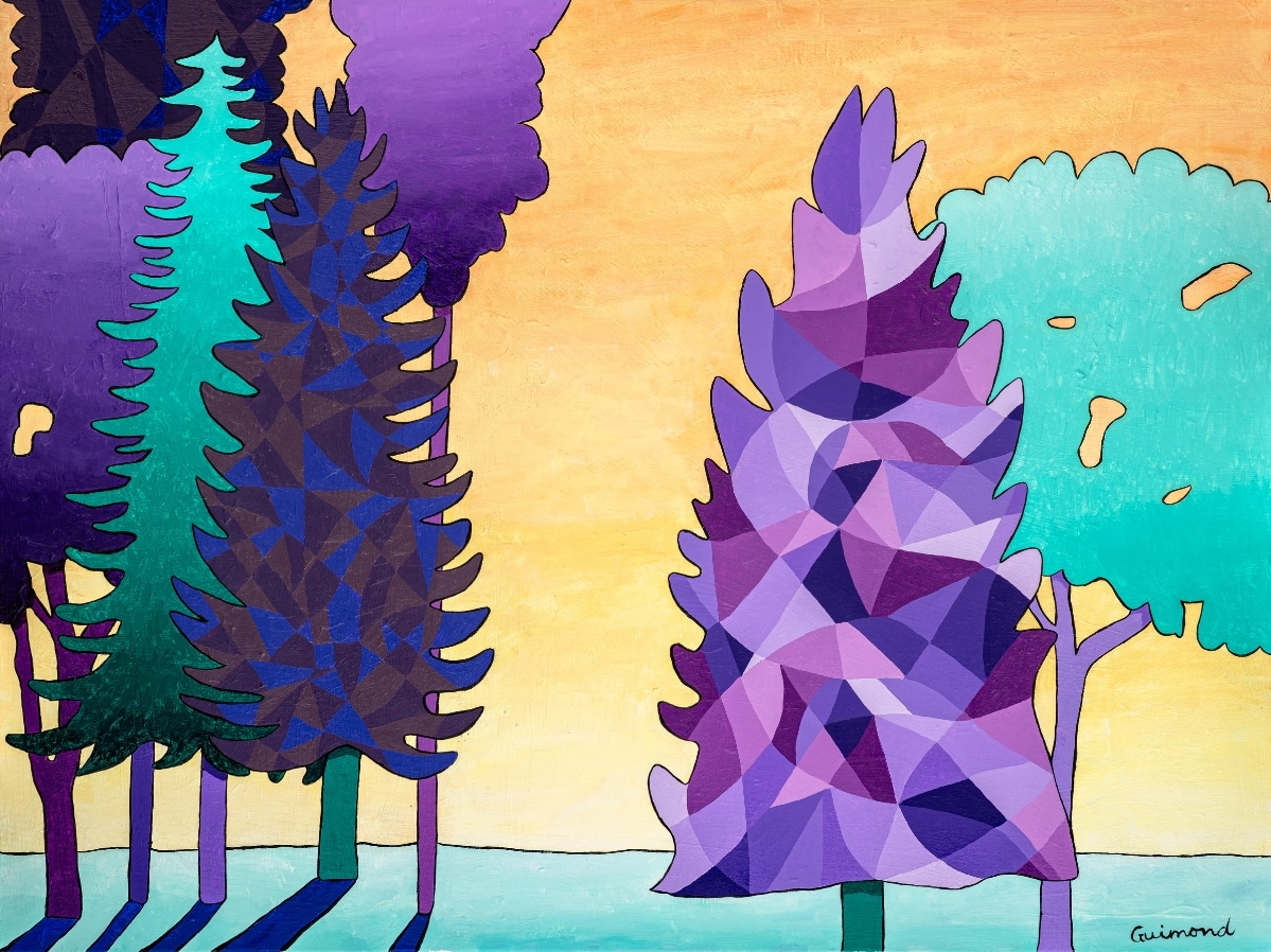 L'oeuvre Forêt d'Aurore