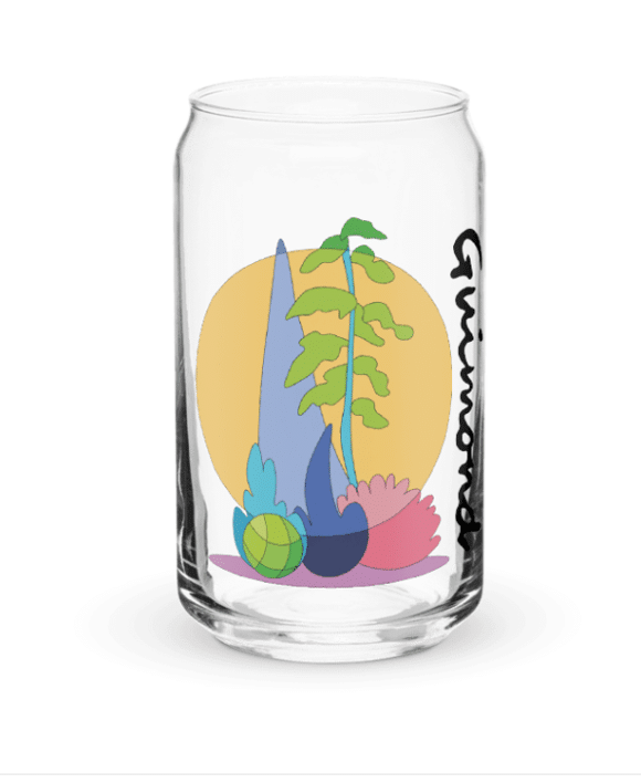Can-Shaped Glass by Guimond
