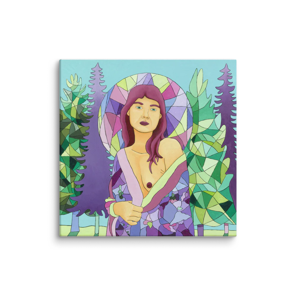 Print sur toile - Nymphe des Bois